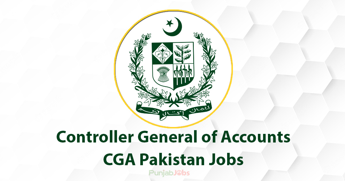 Controller General of Accounts CGA Pakistan Jobs 2022