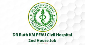 DR Ruth KM PFAU Civil Hospital 2nd House Job 2022