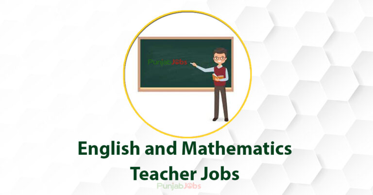 English and Mathematics Teacher Job 2022