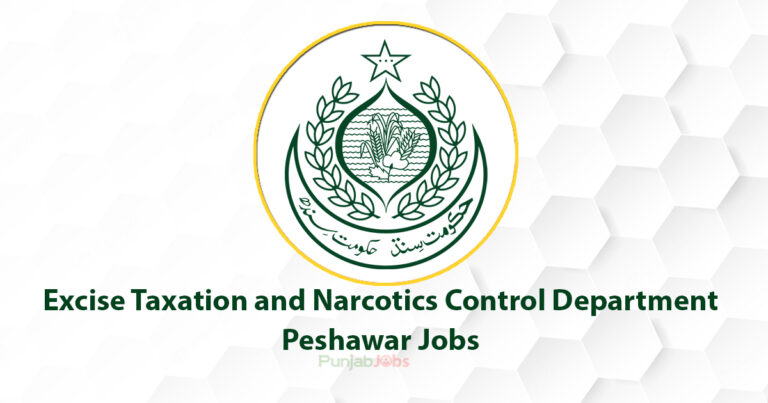 Excise Taxation and Narcotics Control Department Peshawar Jobs 2022