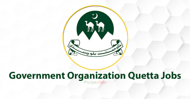 Government Organization Quetta Jobs 2022