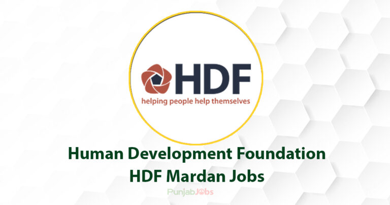 Human Development Foundation HDF Mardan Jobs 2022