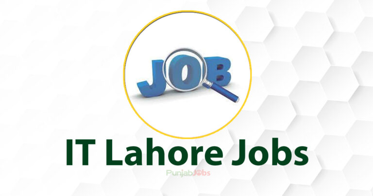 IT Lahore Jobs 2022
