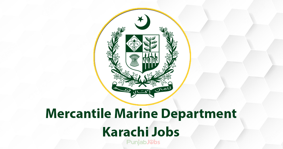 Mercantile Marine Department Karachi Jobs 2022