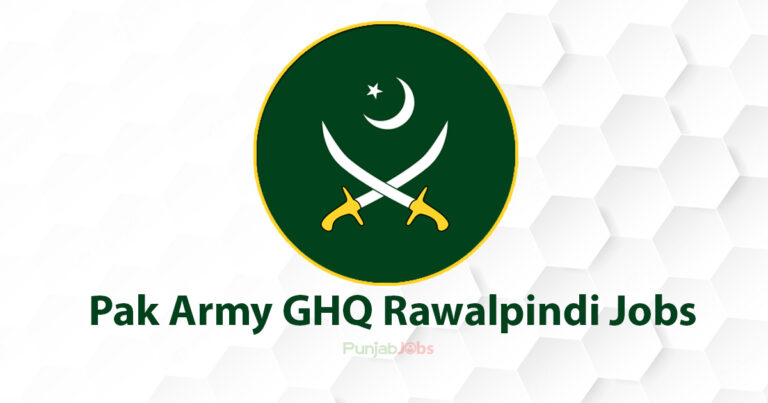 Pak Army GHQ Rawalpindi Jobs 2022