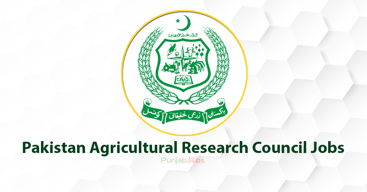 Pakistan Agricultural Research Council Job 2022