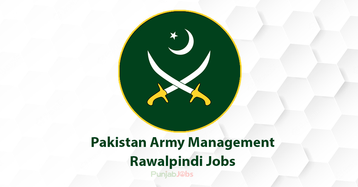 Pakistan Army Management Rawalpindi Jobs 2022