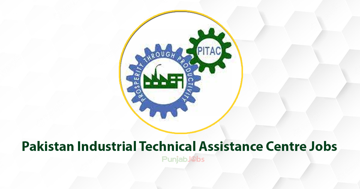 Pakistan Industrial Technical Assistance Centre Jobs 2022