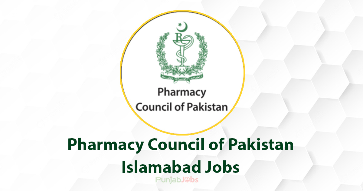 Pharmacy Council of Pakistan Islamabad Jobs 2022