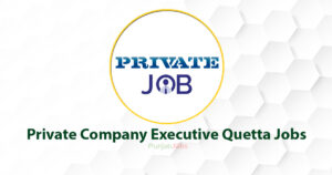 Private Company Executive Quetta Jobs 2022