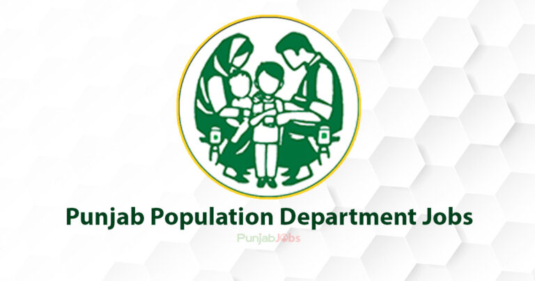 Punjab Population Department Jobs 2022