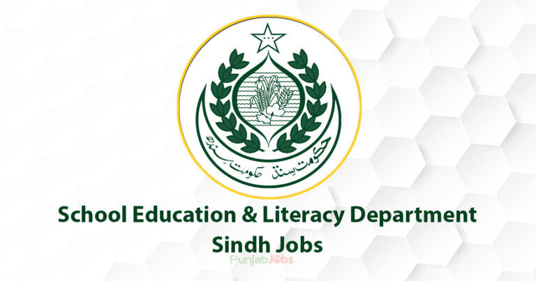 School Education & Literacy Department Sindh Jobs 2022