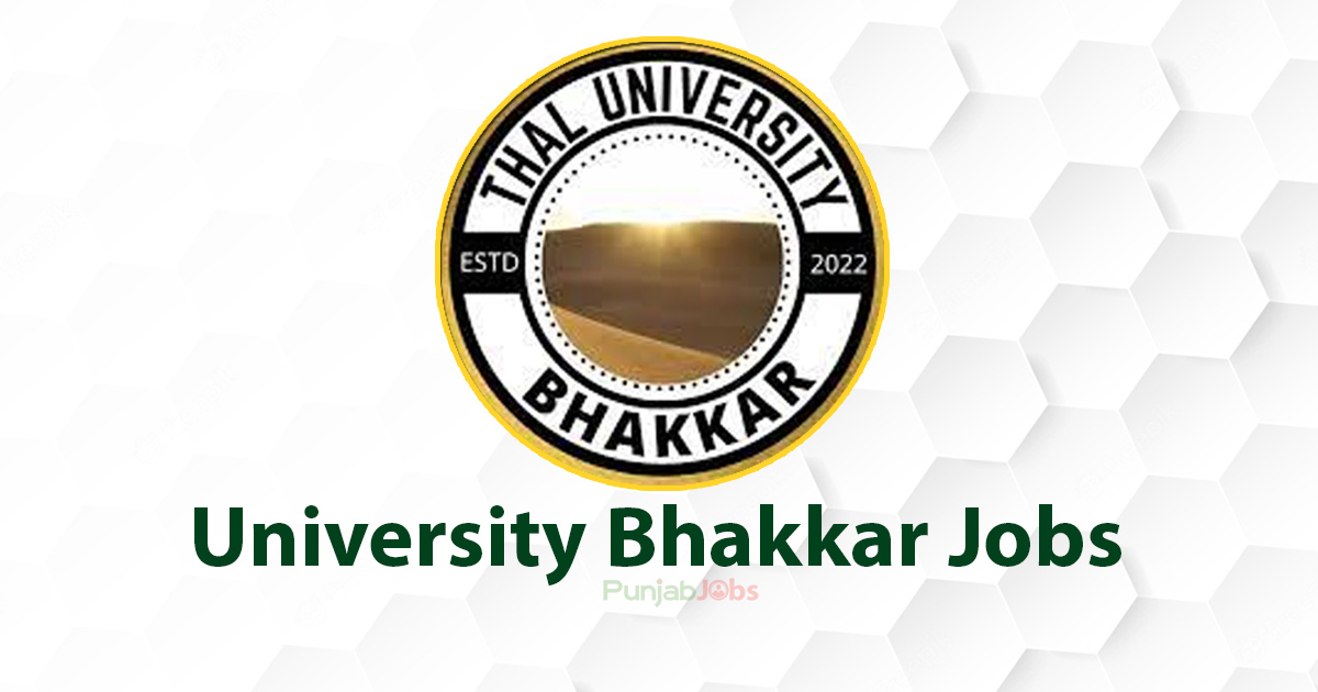 University Bhakkar Jobs 2022