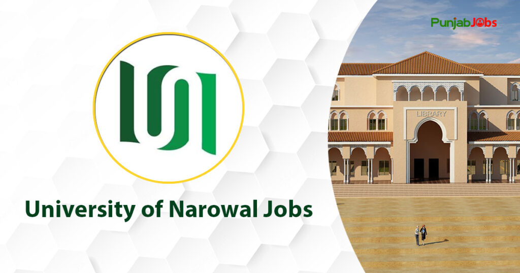 University of Narowal Jobs 2023 - Punjab Jobs