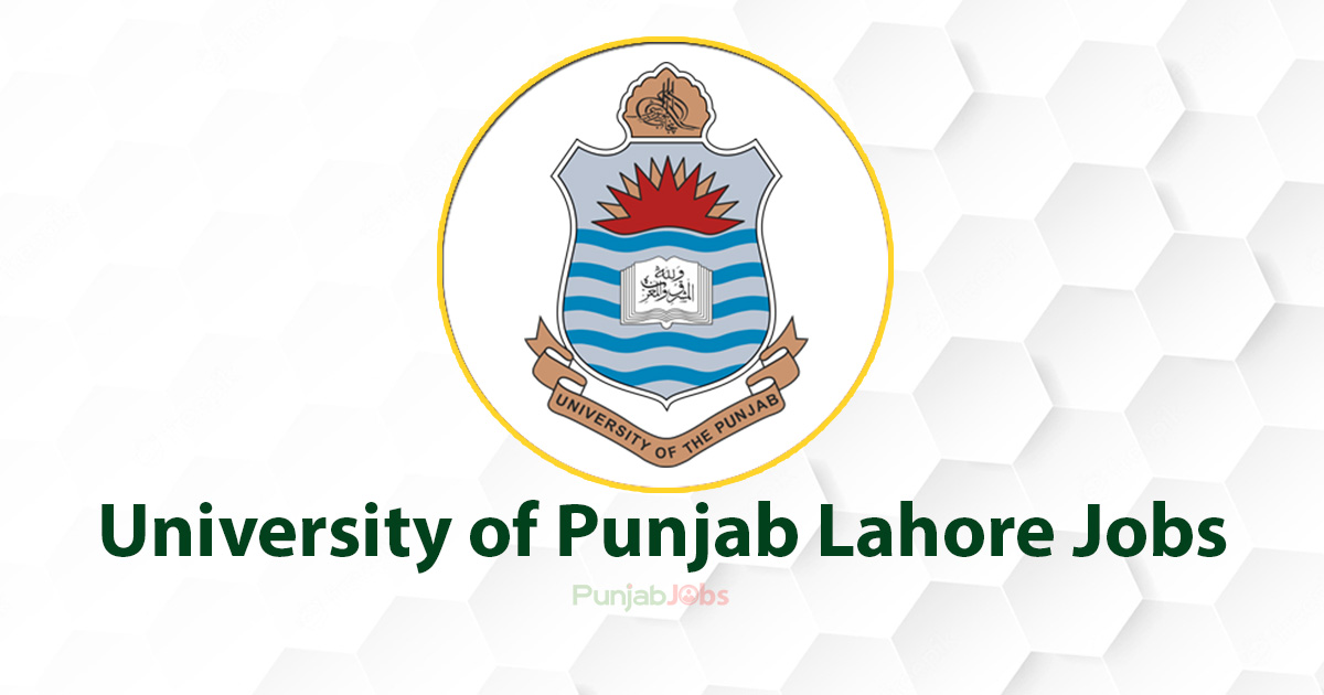 University of Punjab Lahore Jobs 2022