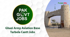 Ghazi Army Aviation Base Tarbela Cantt Jobs 2023