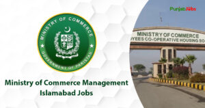 Ministry of Commerce Management Islamabad Jobs 2023