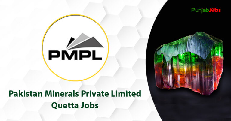 Pakistan Minerals Private Limited Quetta Jobs 2023