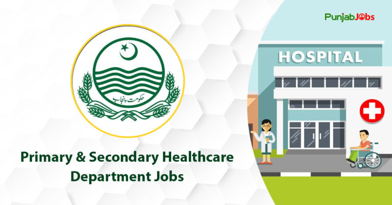 Primary & Secondary Healthcare Department Jobs 2023